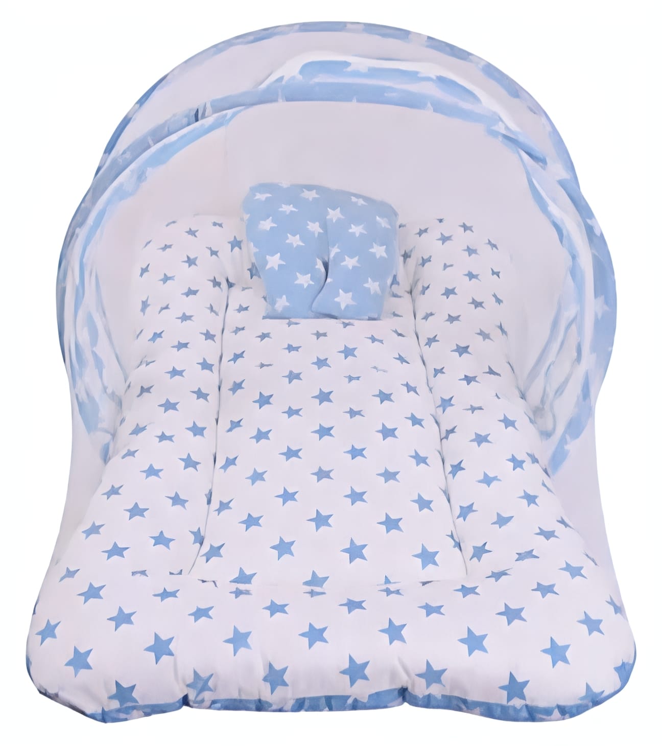 Breathable Cotton Baby Nest Bed | Portable and Safe For Newborn Lightweight & Travel Friendly