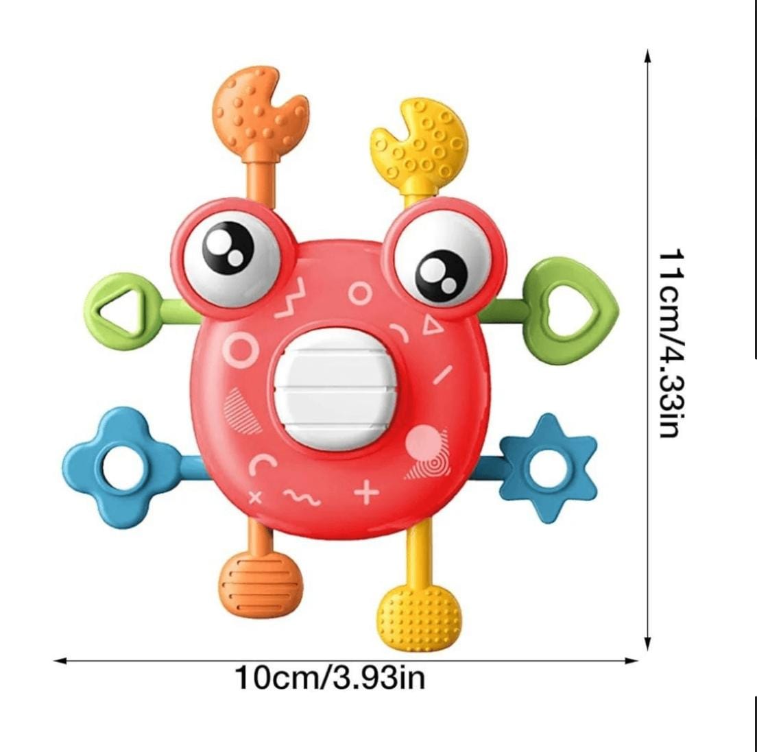 Colorful Crab Baby Rattle (0 Months+)
