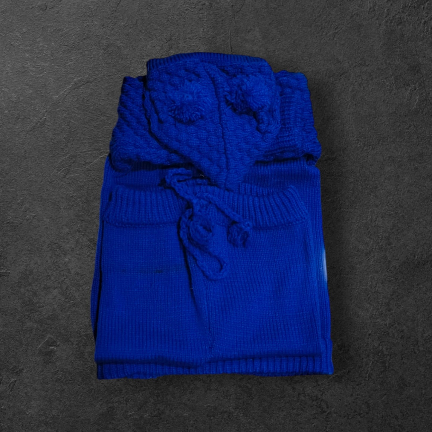 Woolen Sweater Hooded Pair For Newborns & Infants