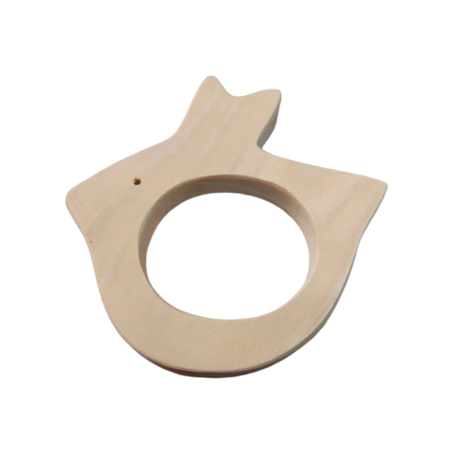 Wooden Bunny Baby Teether – Eco-Friendly, BPA-Free & Safe for Infants