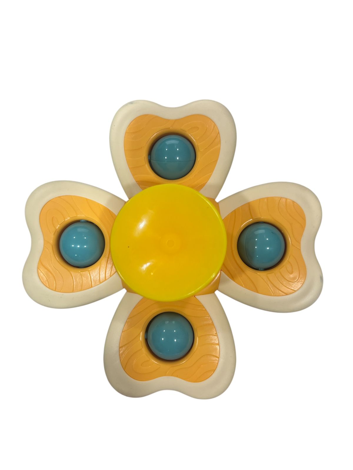 Butterfly Sensory Spinner Toy for Babies | Fidget Suction Toy for High Chair, Bath & Travel | Early Learning Development Toy