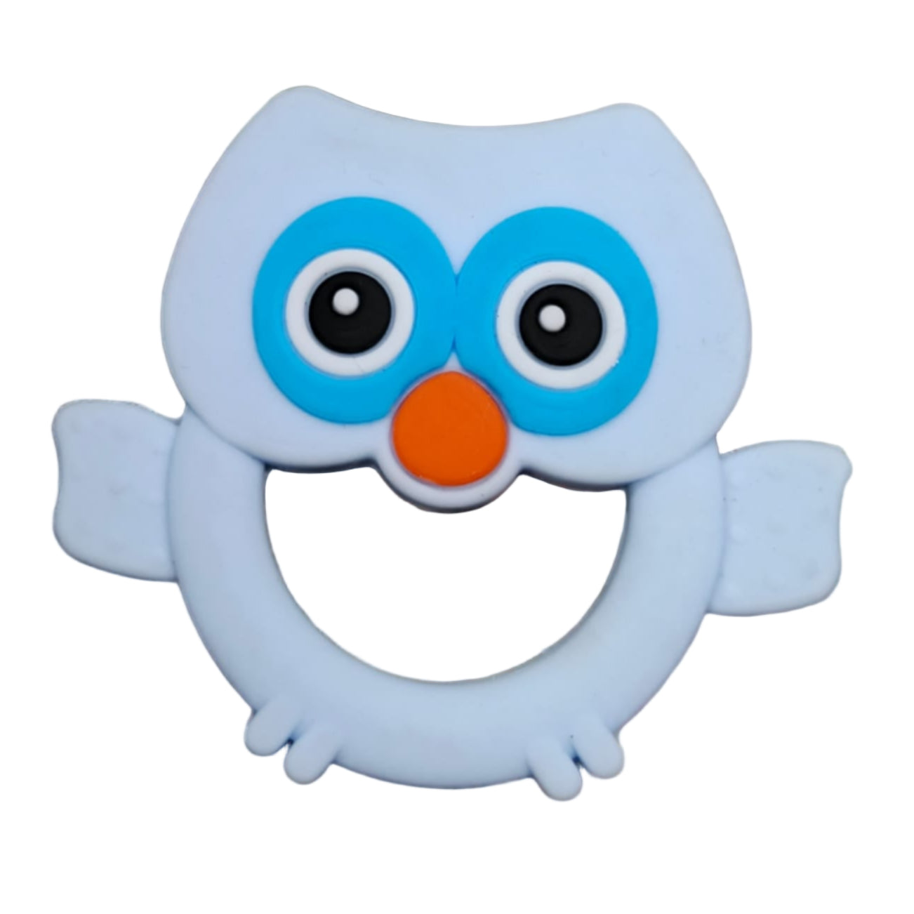 Baby Teething Toy Set – Owl & Raccoon Silicone Teethers