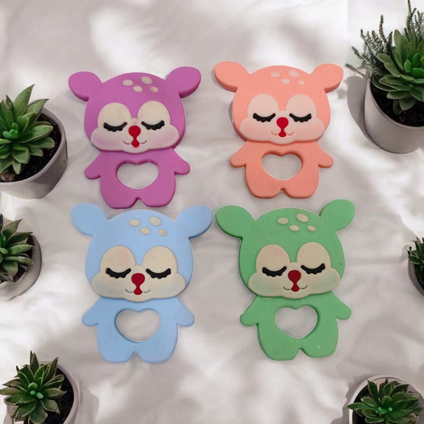Silicone Teether Puppet Doll Shape