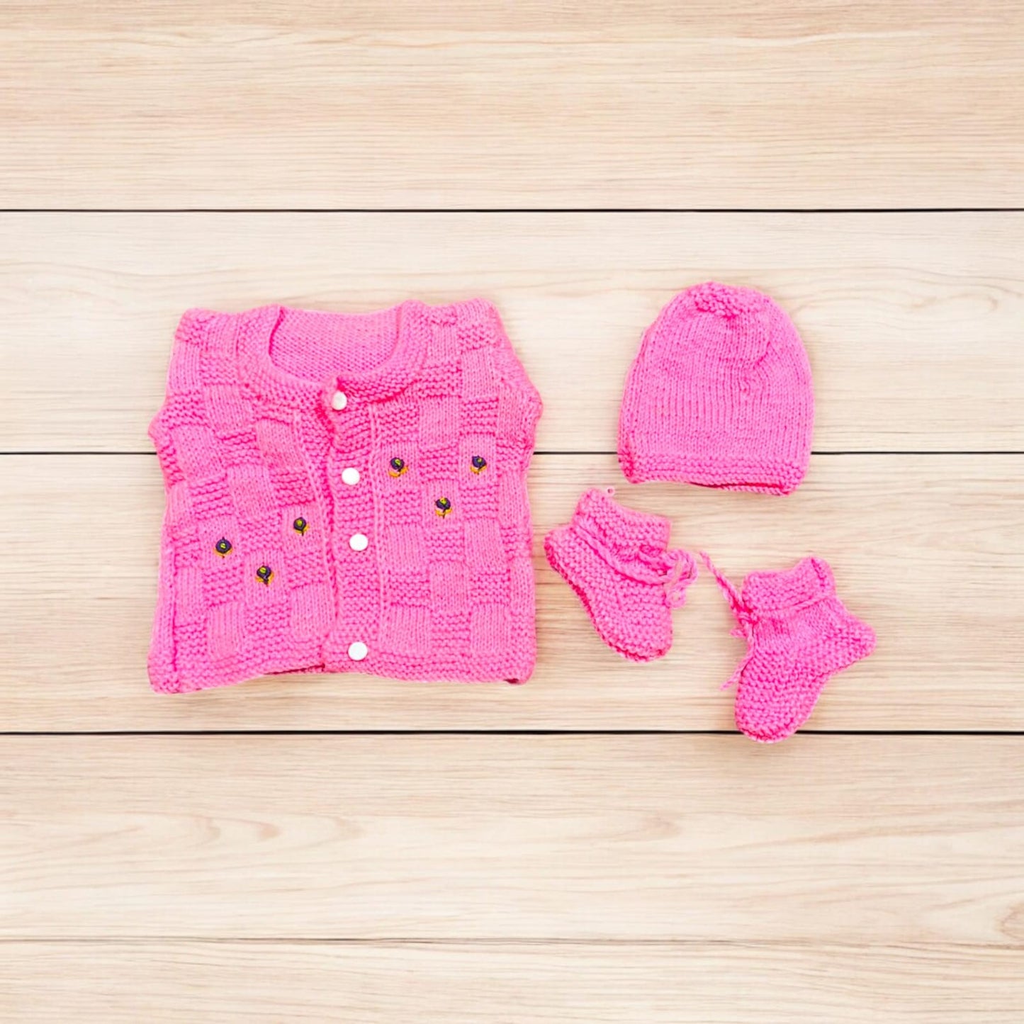 Woolen Sweaters Unisex Rich Look The Best For Baby (Set Of 3)