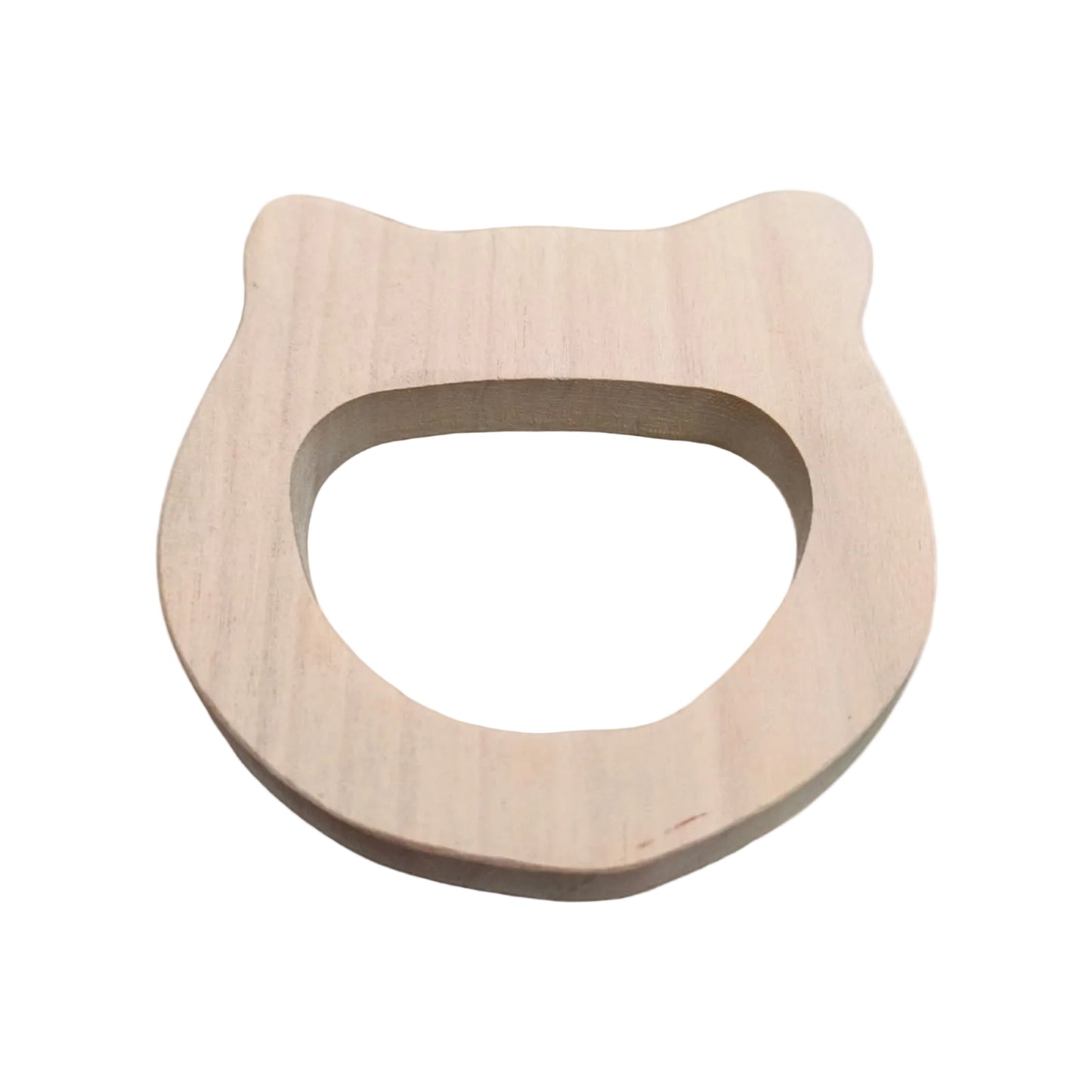 Wooden Teether Teddy For Baby Unique Design and Happy Teething