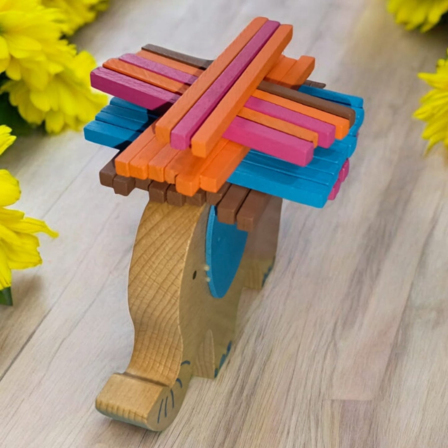 Combo: Rainbow Stacker & Elephant Balancing Beam
