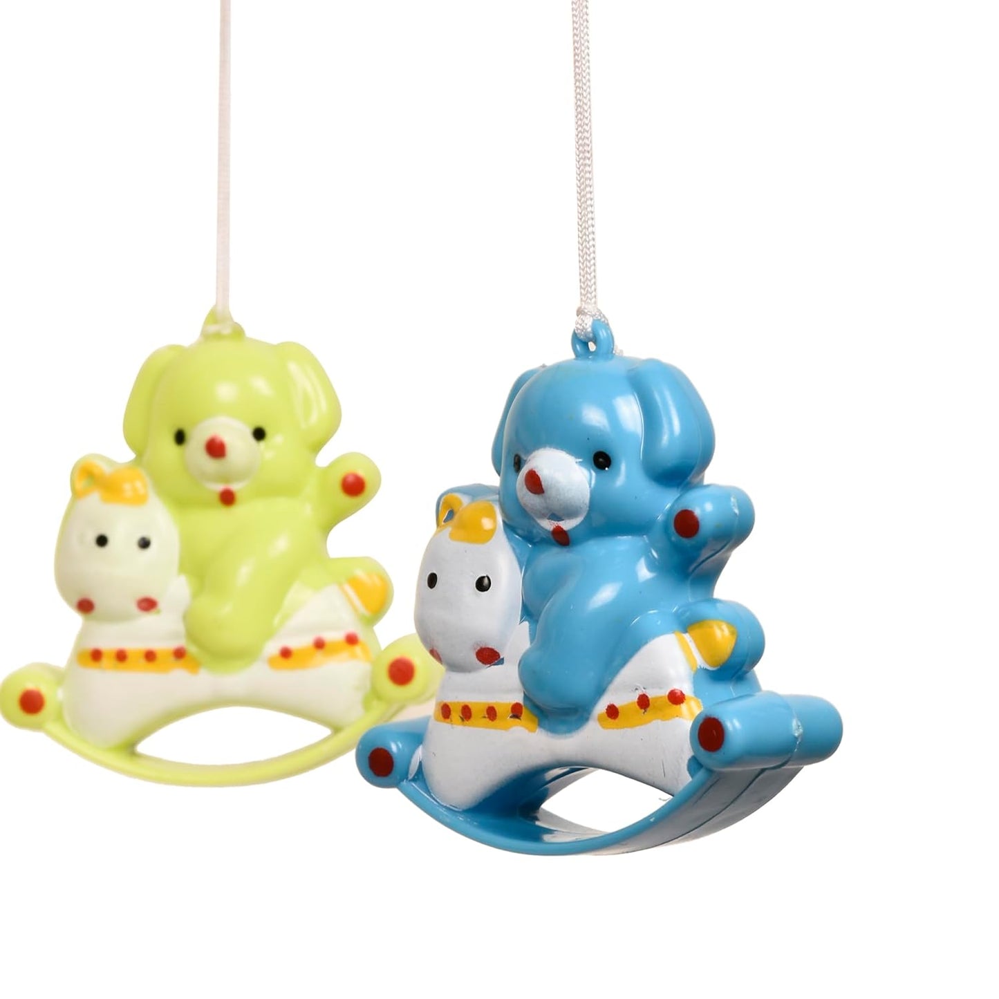 2-in-1 Baby Cot Musical Toy & Baby Spinner Toy Set (Bee, Snail & Butterfly)