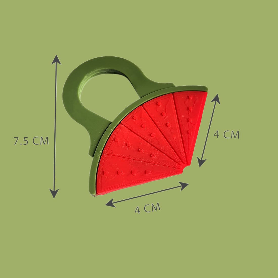 Silicone Teether Watermelon Shape