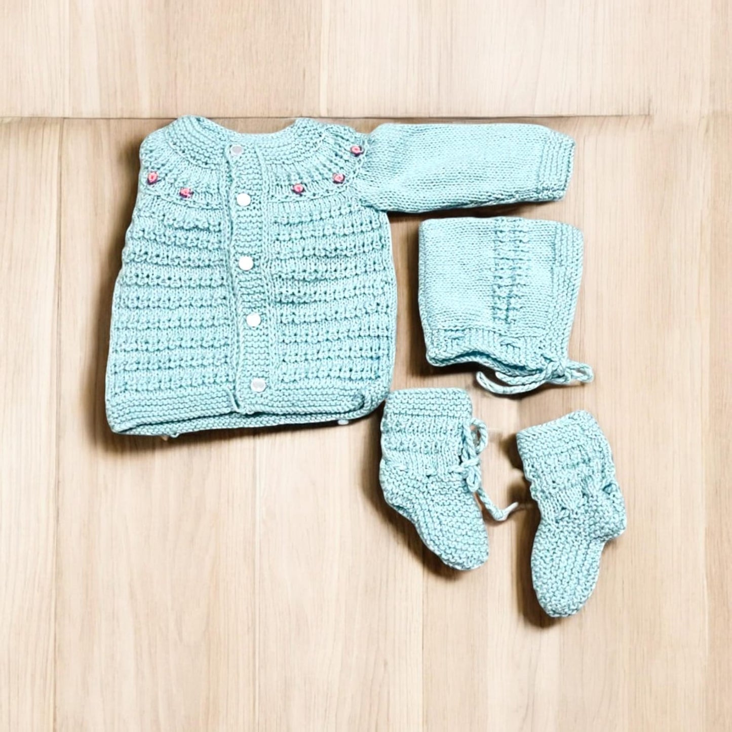Woolen Sweaters For Newborns (Set Of 3)
