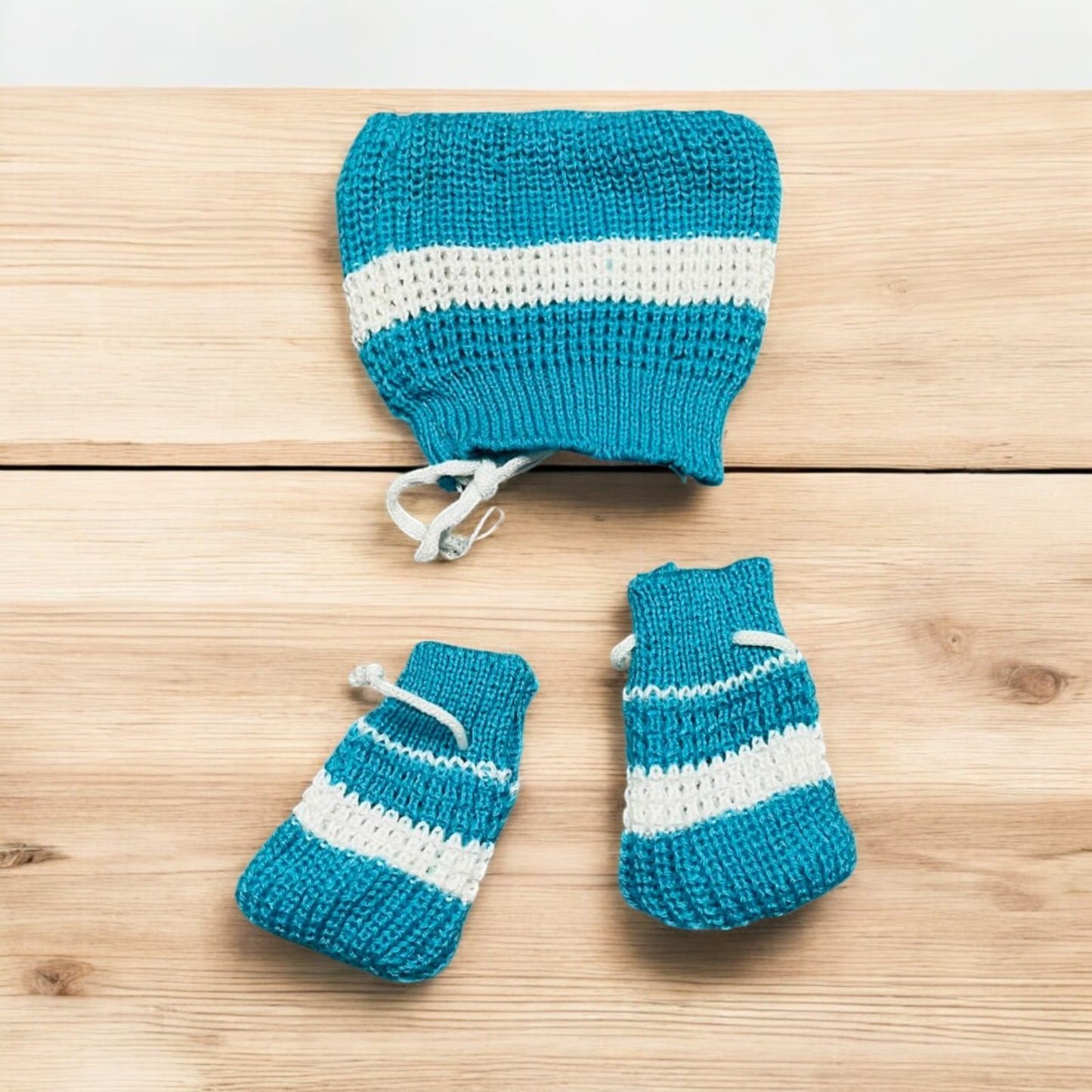 Woolen Sweaters Hand Knitted For Baby (Set Of 3)