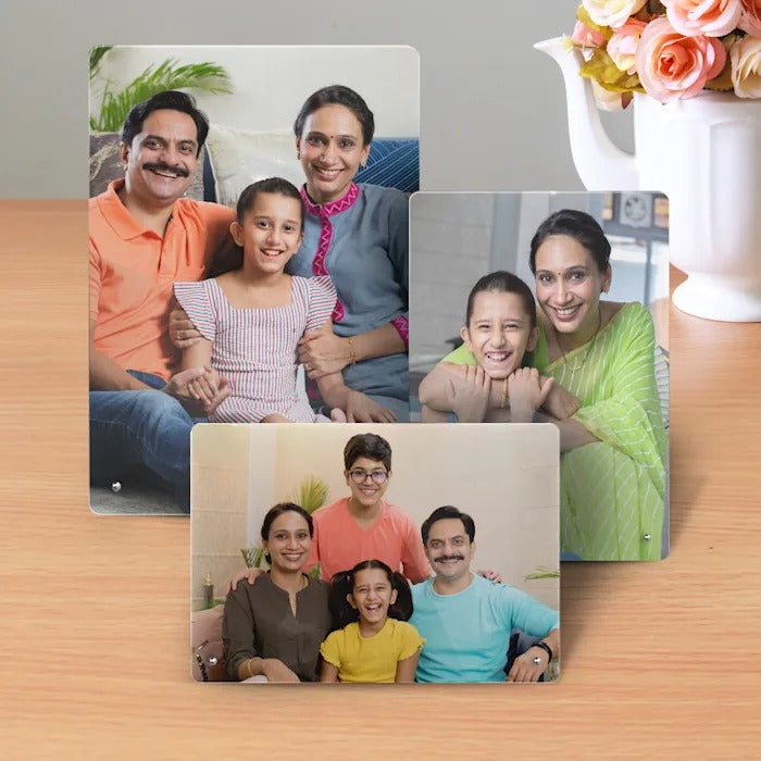 Personalized Acrylic Photo Frame Gift for Couples, Anniversary, Birthday & Home Decor