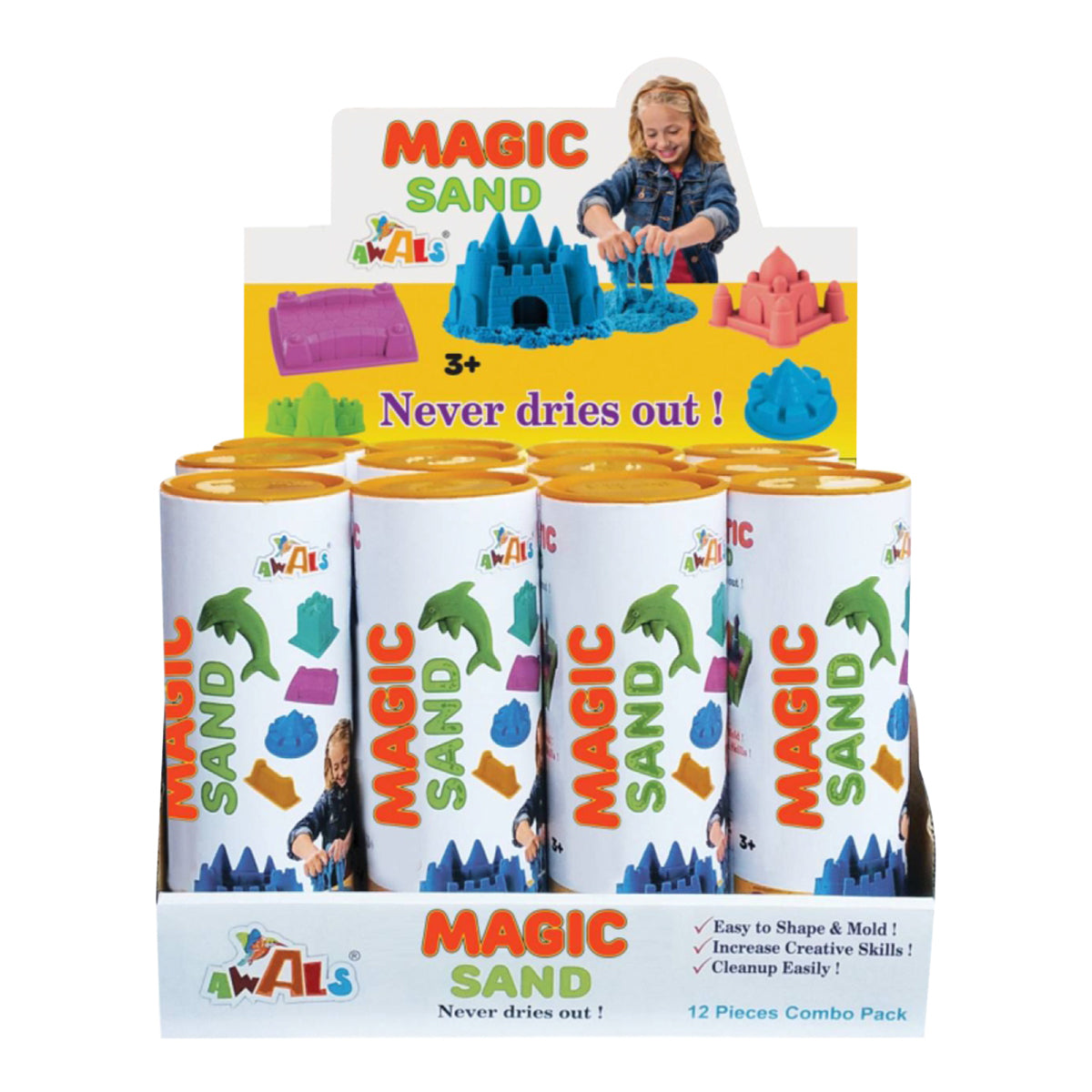 Magical Clay Kids Creative Sand: Create & Build