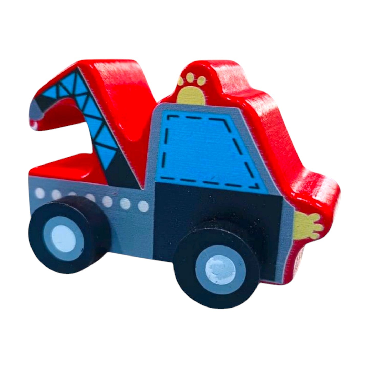 Wooden Toy Vehicles Set of 6 | Montessori Pretend Play