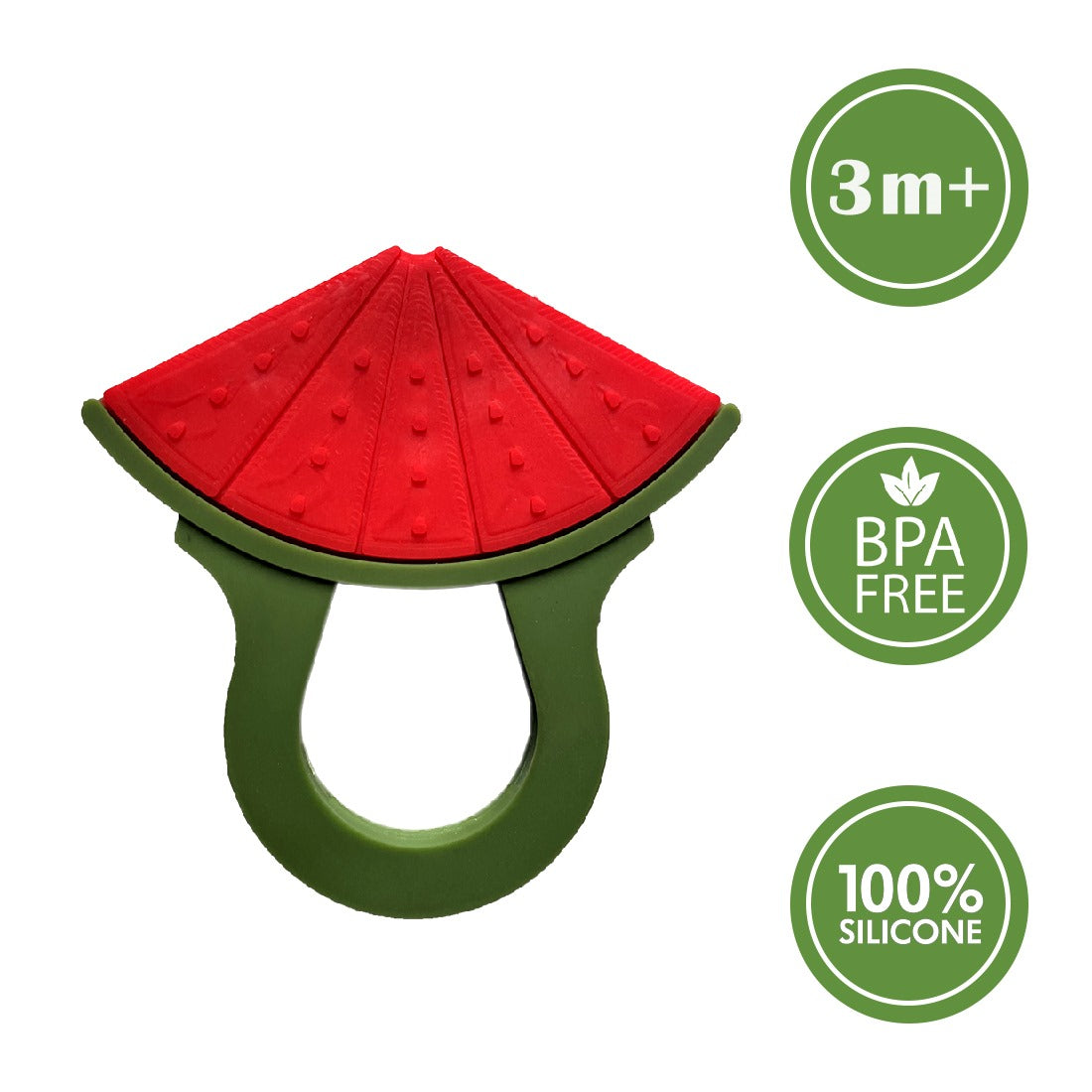 Silicone Teether Watermelon Shape