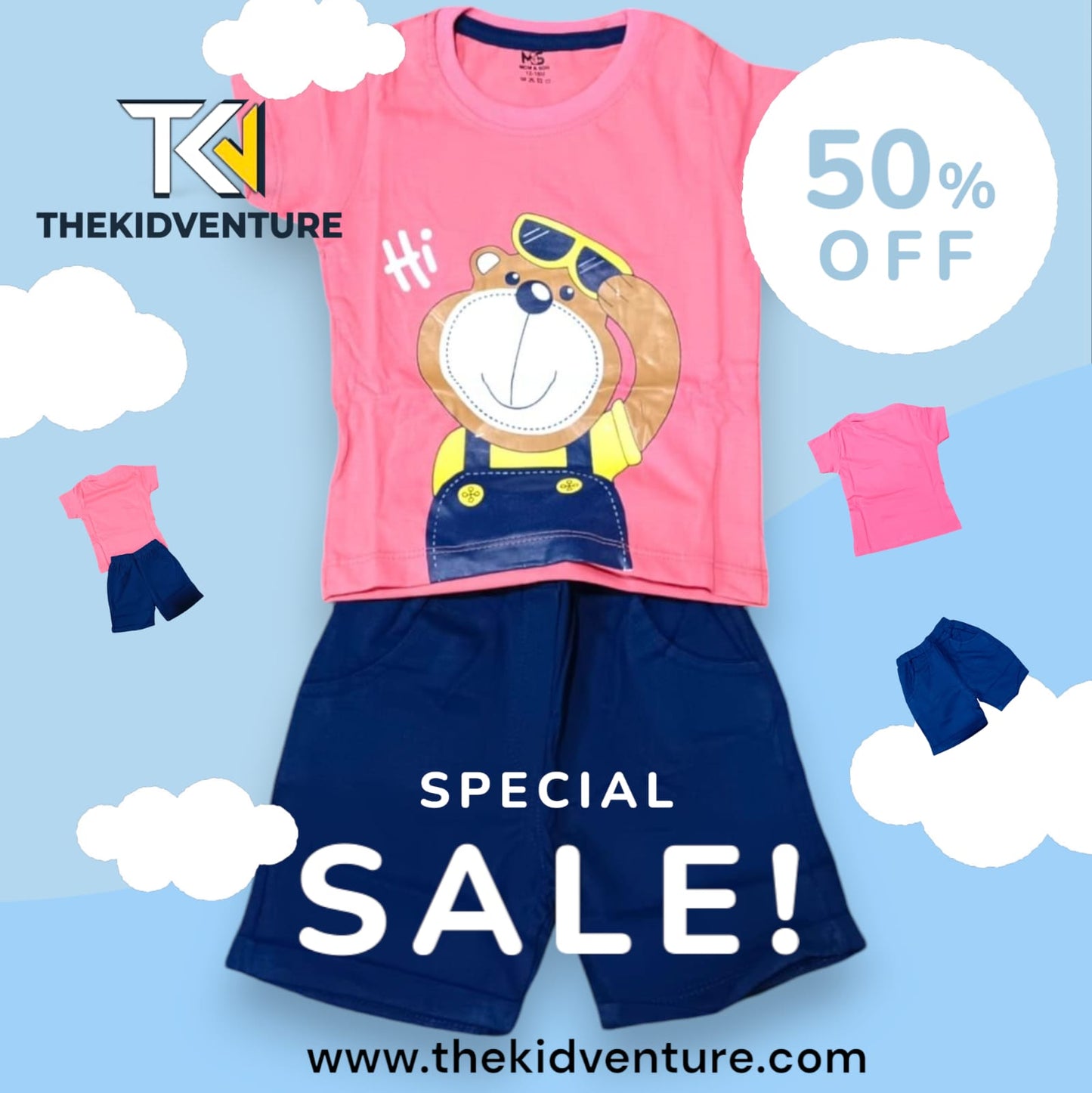 Charming T-Shirts and Shorts