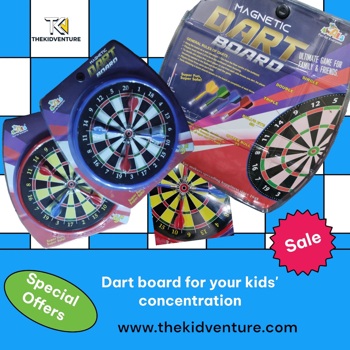 TOY: Magnetic Dart Board