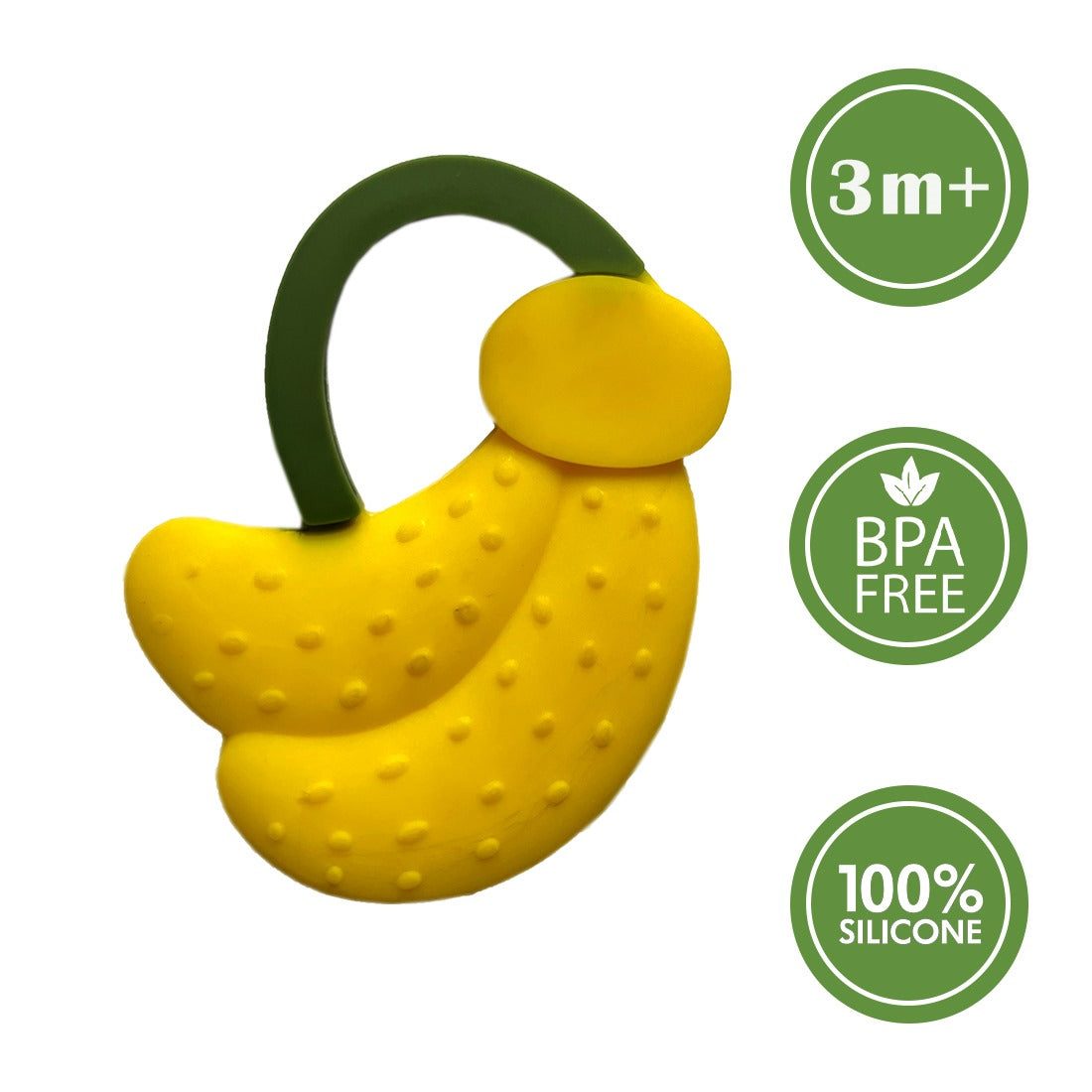 Banana Shape Silicone Teether