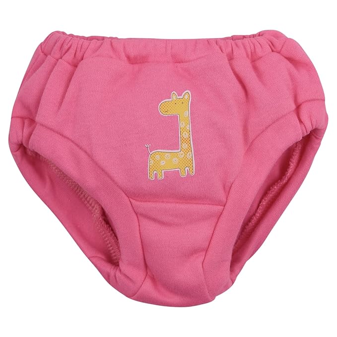 Kids Underpants, Unisex, Pack of 6 (Design and Colour may Vary)