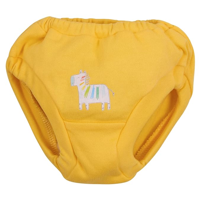 Kids Underpants, Unisex, Pack of 6 (Design and Colour may Vary)