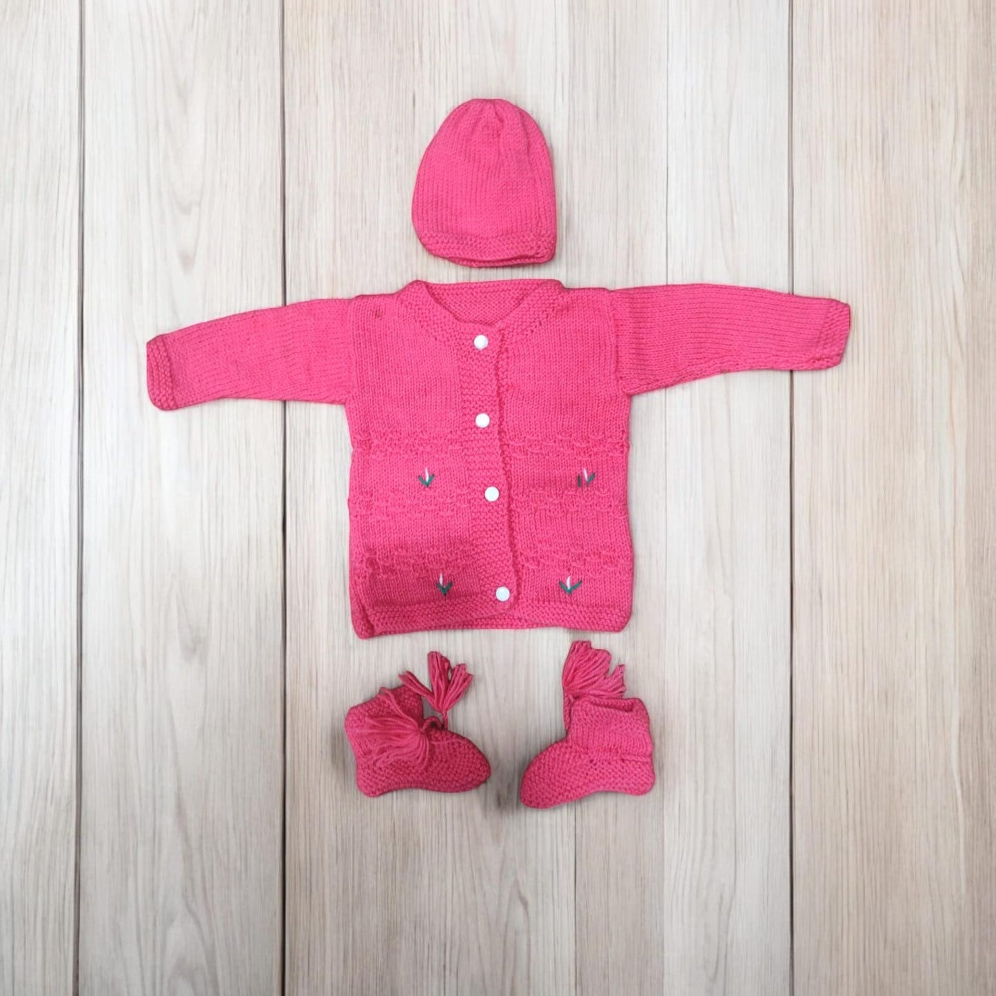 Woolen Sweaters Unisex Rich Look The Best For Baby (Set Of 3)