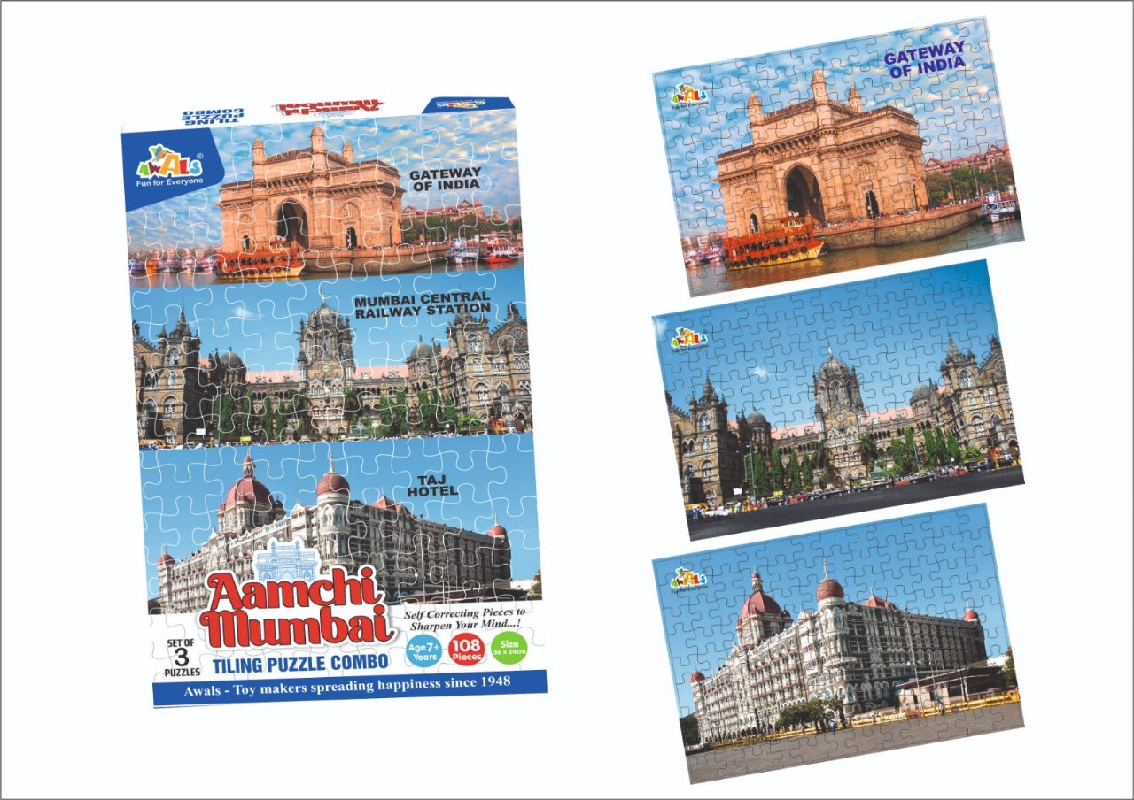Tilling Puzzle Combo Aamchi Mumbai