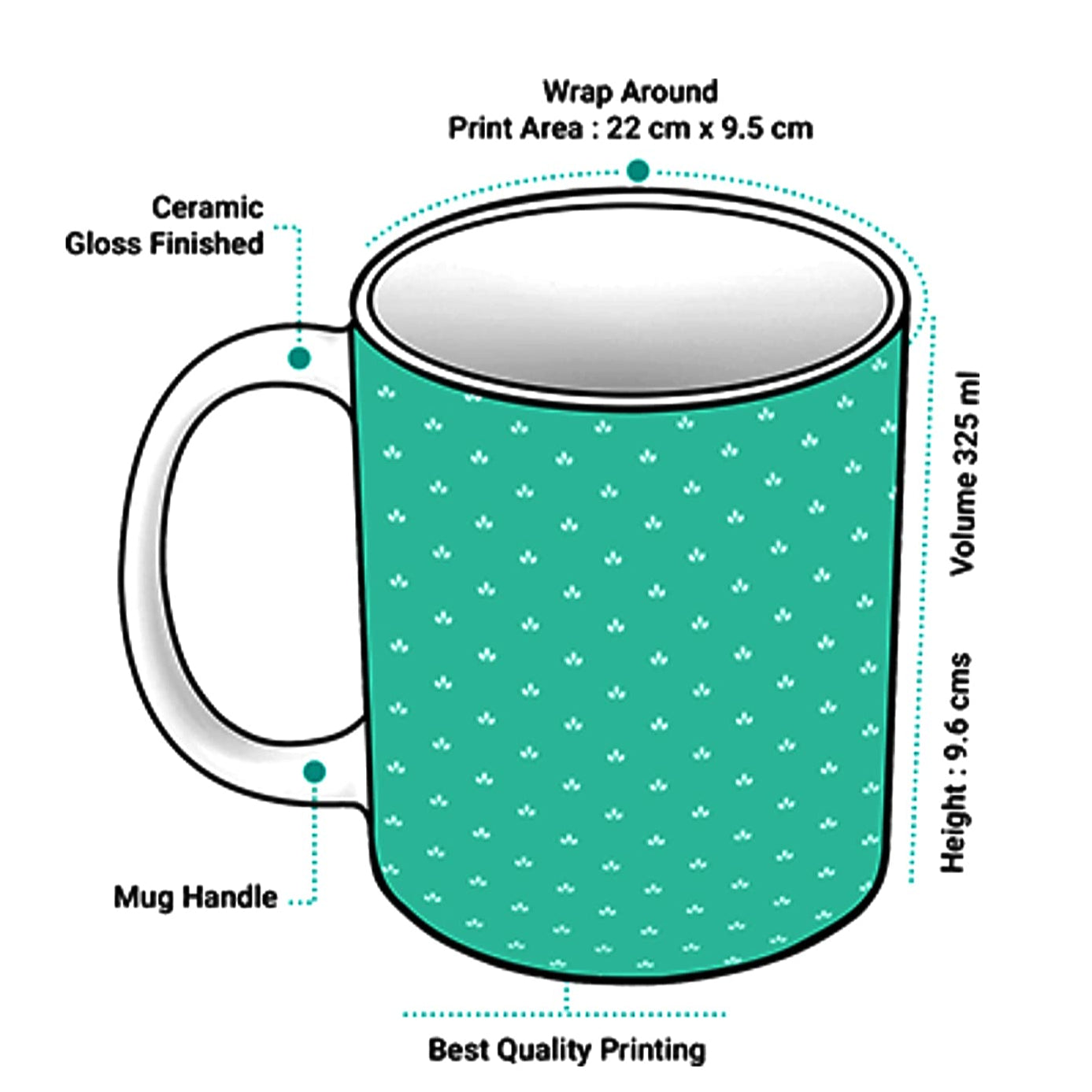 Personalised Mug β Custom Printed Cup with Name | Design | Pictures