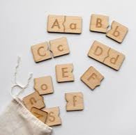 Wooden Alphabet Puzzle – Uppercase & Lowercase Montessori Toy