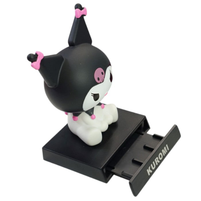 Kuromi Bobblehead Collectible Toy | Cute Anime Character Desk Decor for Kids & Fans