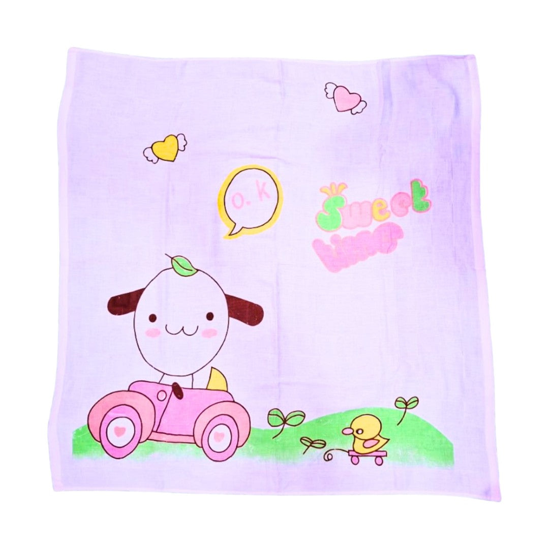 Baby Muslin swaddle wrap (90cms X 100cms)