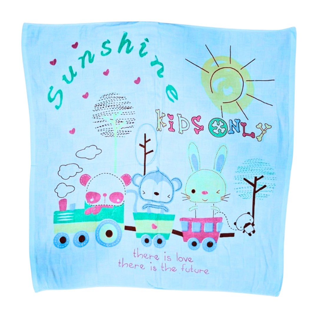 Baby Muslin swaddle wrap (90cms X 100cms)