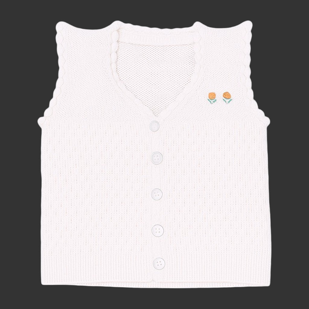 Newborn Baby Half Woolen Sweater | Vest – Soft Knitted Winter Wear