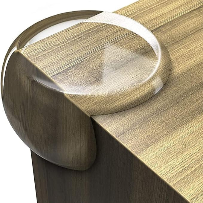 Corner Guards Combo – Transparent L Shaped 18Pcs & Round Shaped 18Pcs