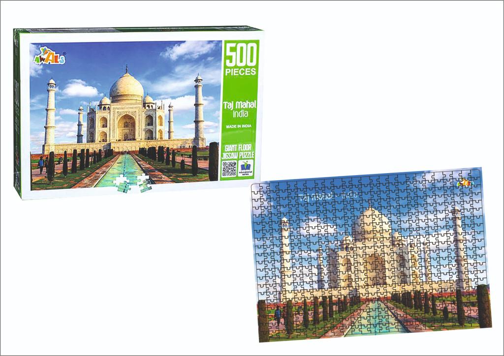 Toy: Taj Mahal 500-Piece Jigsaw Puzzle