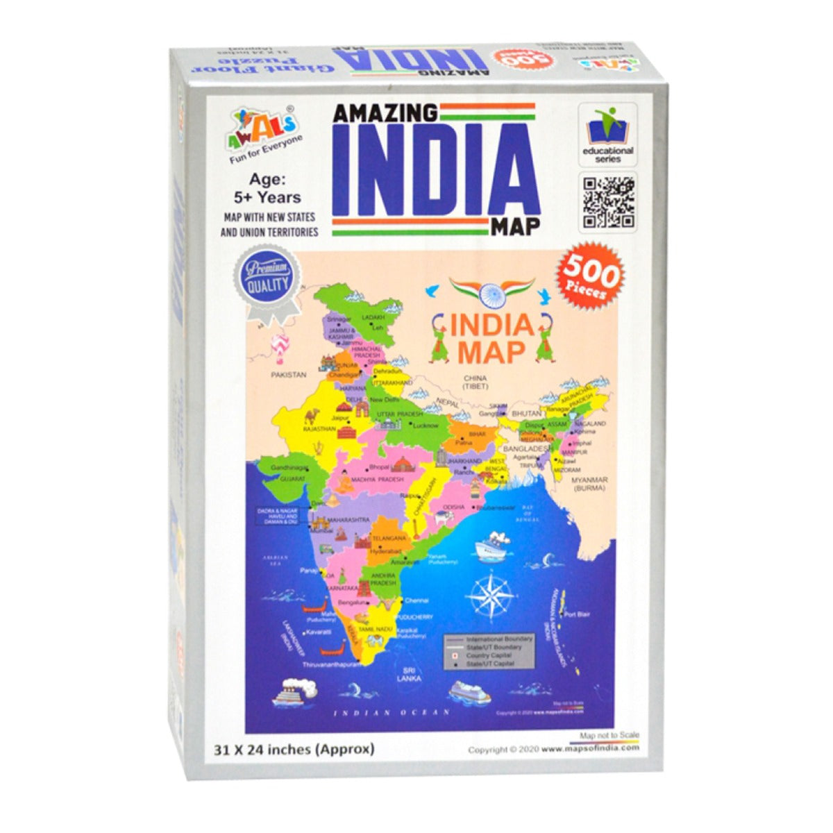 Educational toy: TILING MAP