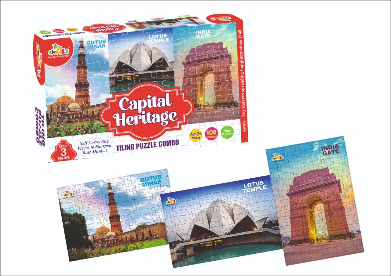 Toy: Tiling Puzzle Capital Heritage