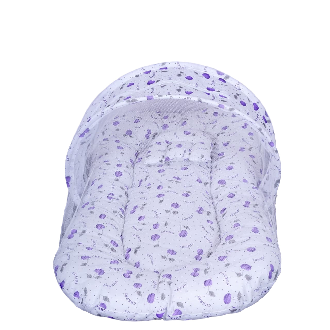 Breathable Cotton Baby Nest Bed | Portable and Safe For Newborn Lightweight & Travel Friendly