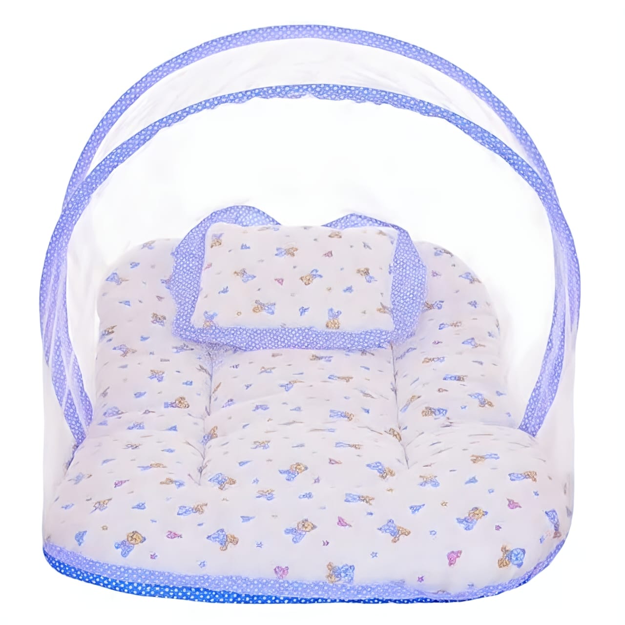 Breathable Cotton Baby Nest Bed | Portable and Safe For Newborn Lightweight & Travel Friendly