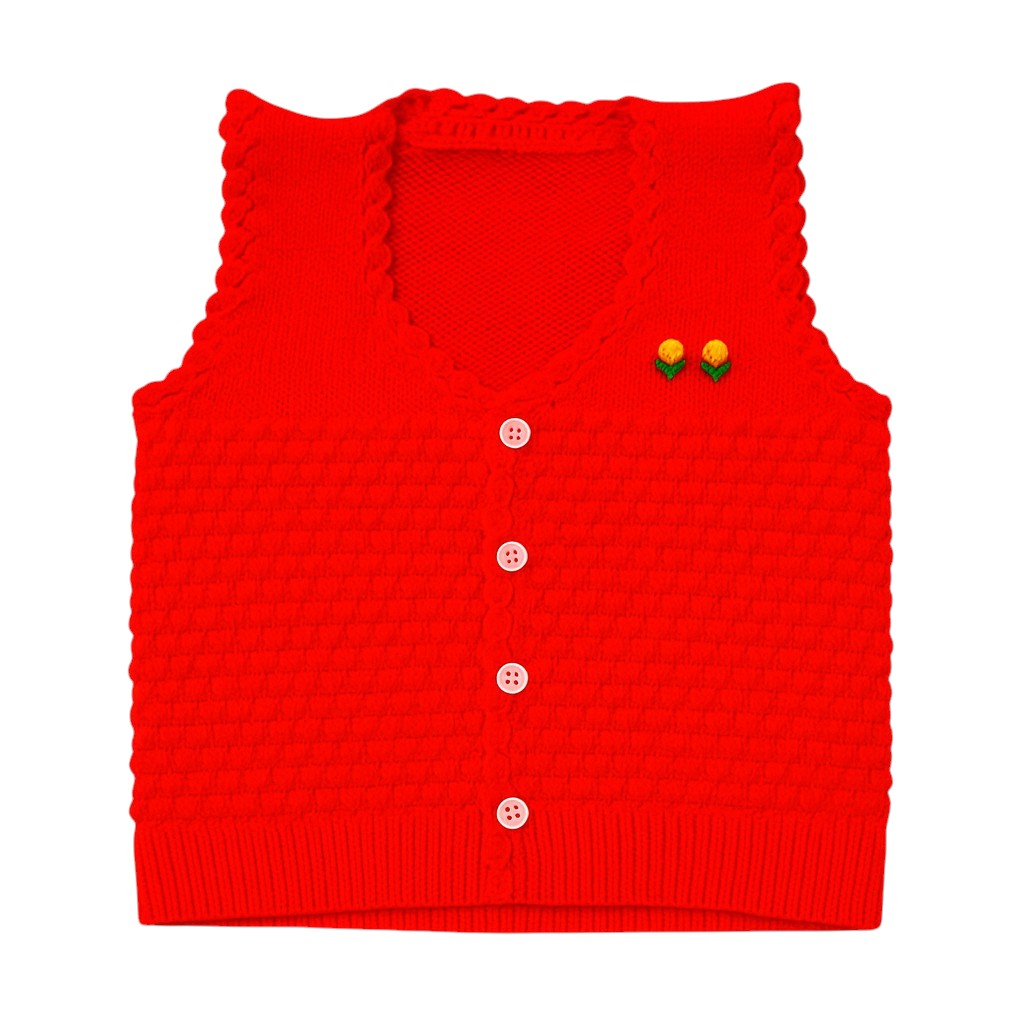 Newborn Baby Half Woolen Sweater | Vest – Soft Knitted Winter Wear