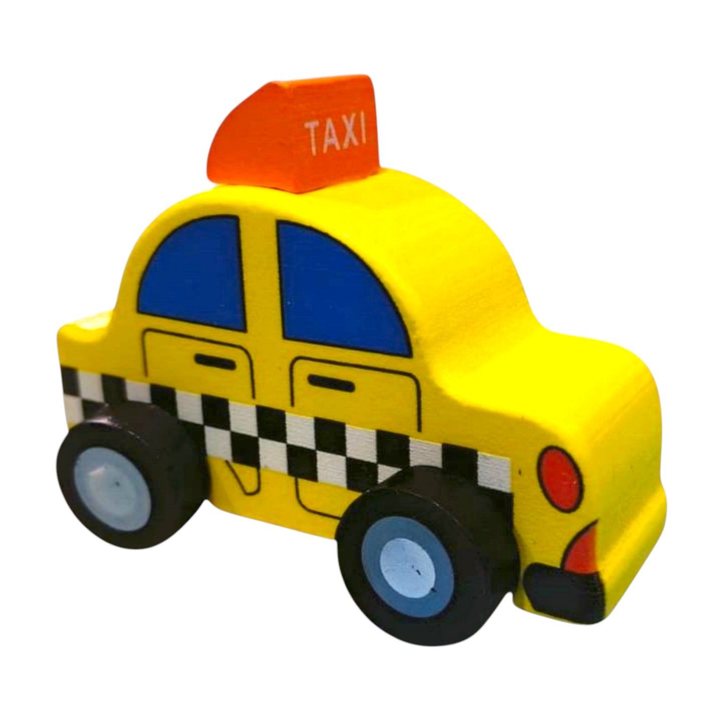 Wooden Toy Vehicles Set of 6 | Montessori Pretend Play