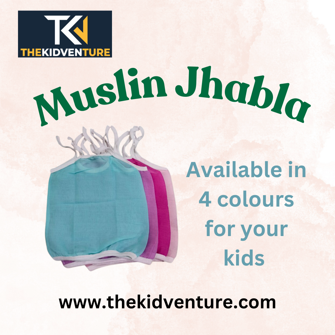 Kids Wear: Cotton & Muslin Jhabla Set