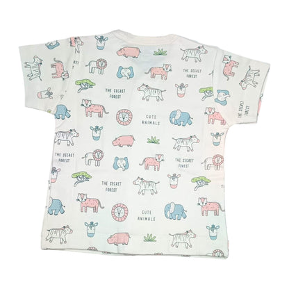 Premium Cotton Baby Half Sleeve Front-Open Button T-Shirts – Pack of 3 | Soft & Breathable Newborn Clothing