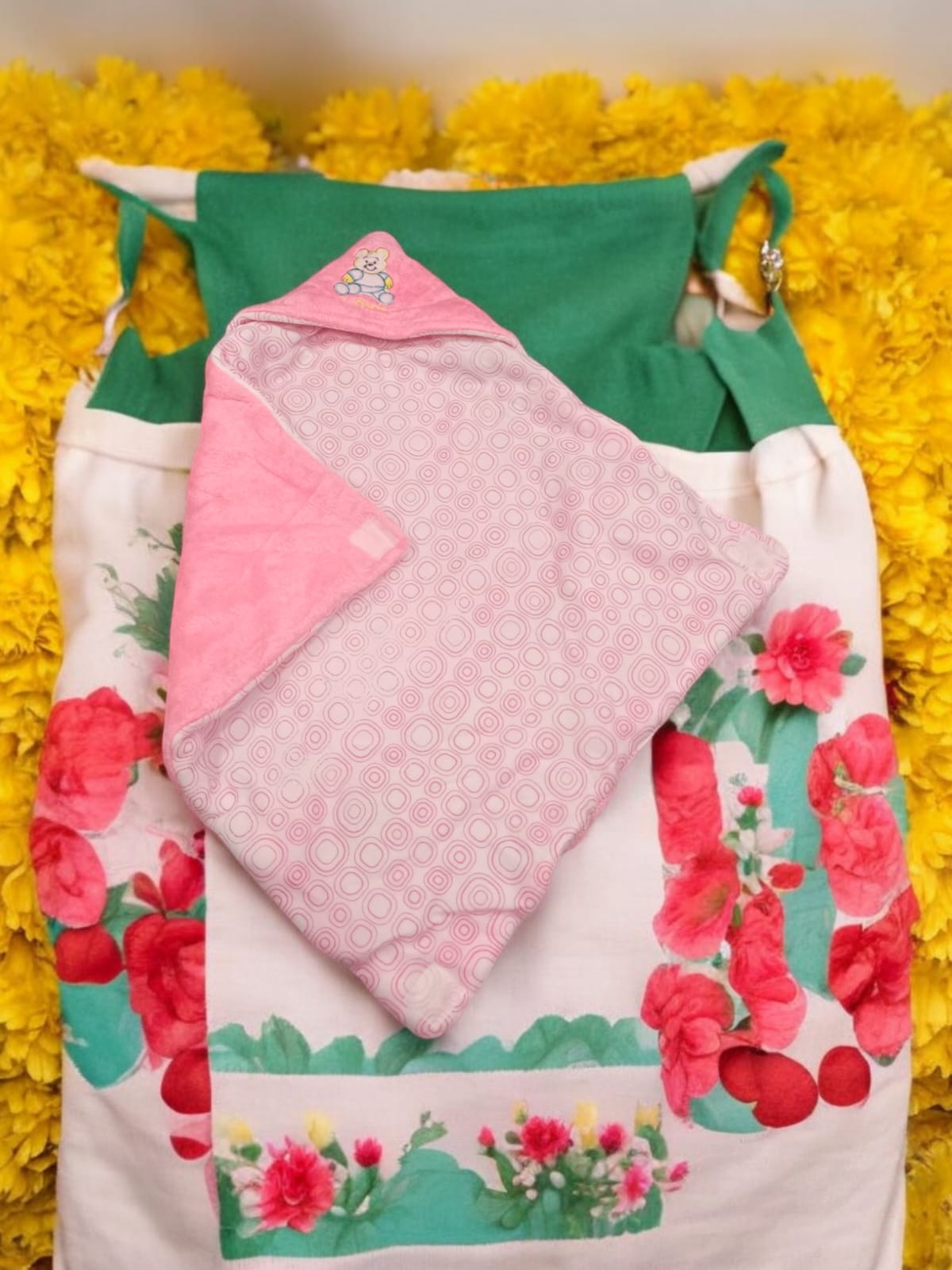 Swaddle Pink Baby Wrap For Newborn And Infants (High Quality)