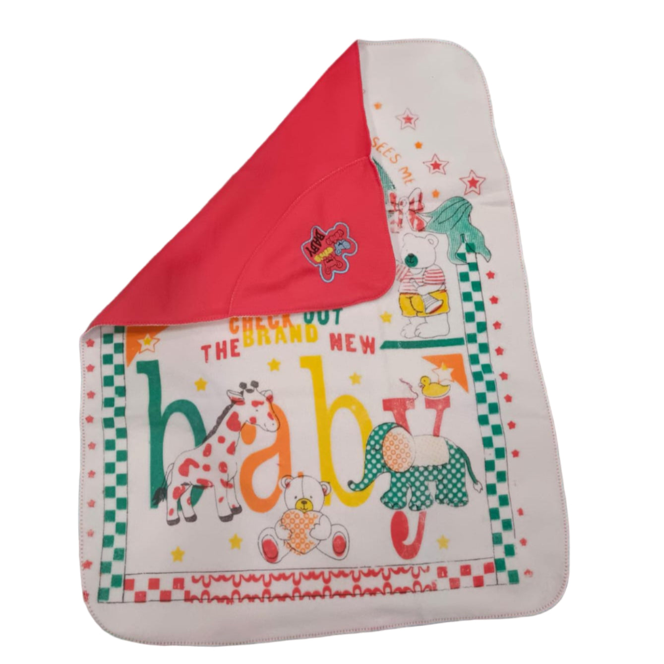 Cuddle Cub Fleece Hooded Blanket – Soft Polar Fleece, Cute Embroidery