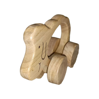 Sheep Wooden Push Toy with Wheels | Montessori Baby & Toddler Toy
