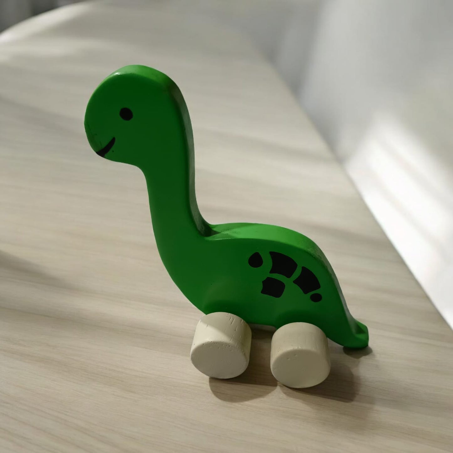 Eco Friendly Wooden Wheeled Toys (Set of 4)