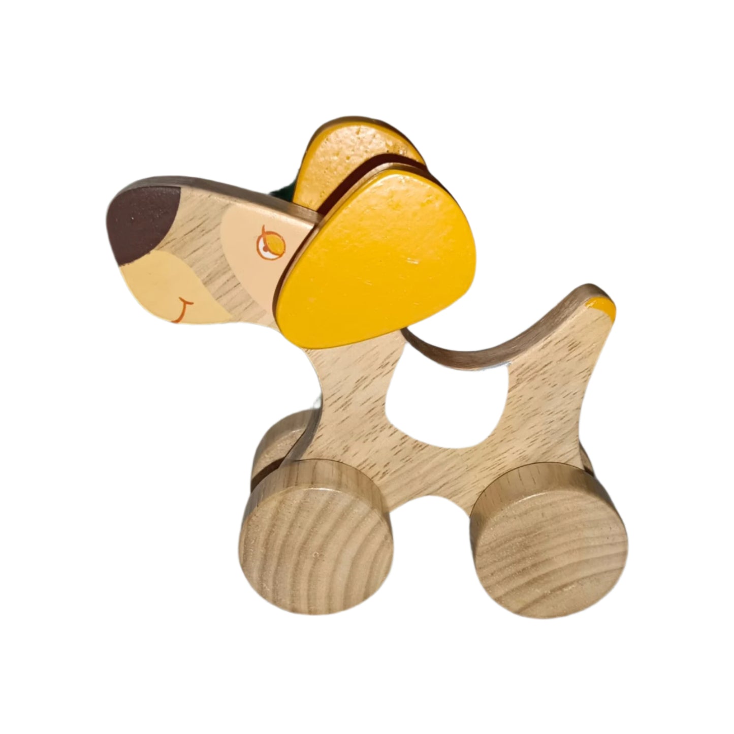Wooden Dog Push Toy | Montessori Baby & Toddler Toy for Kids