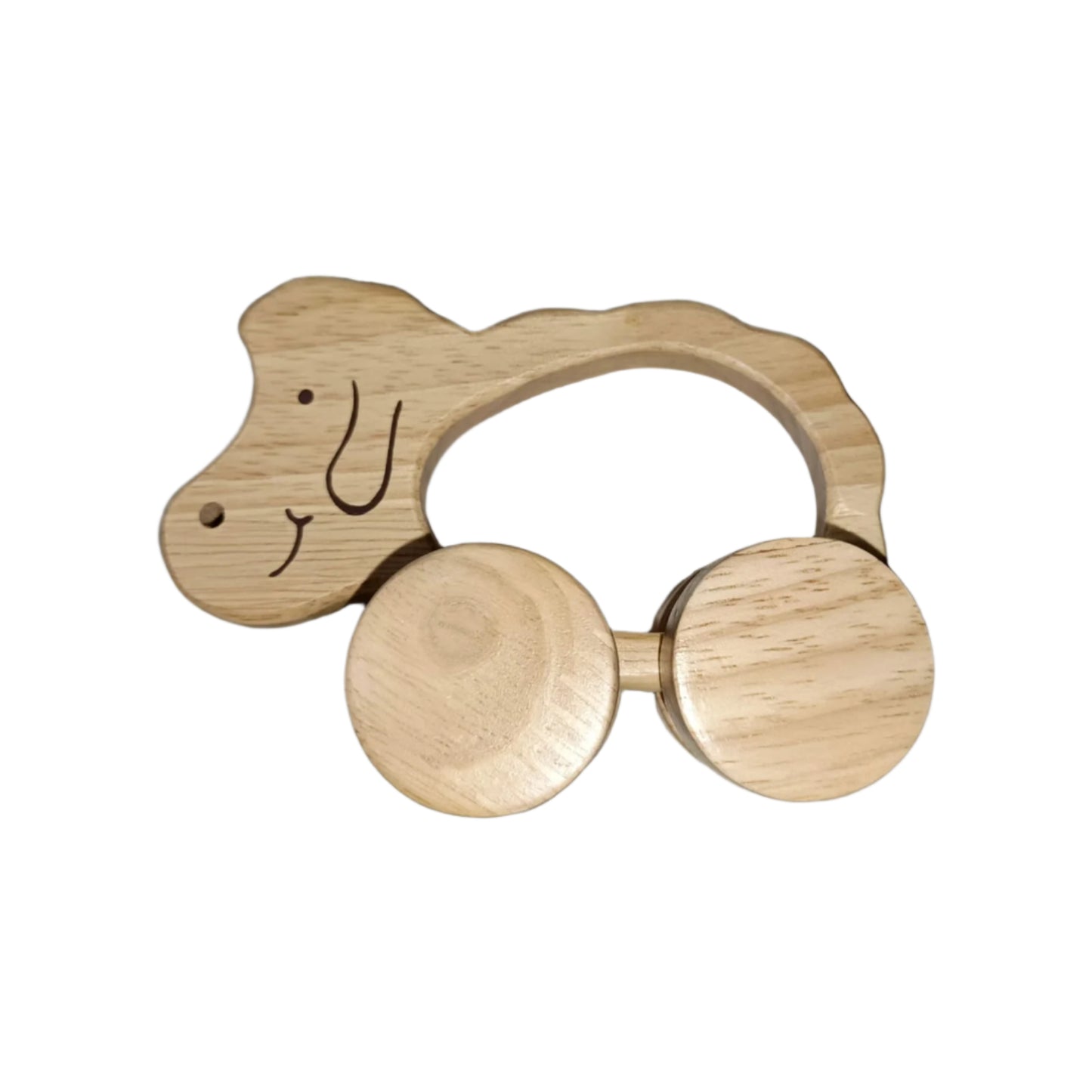 Sheep Wooden Push Toy with Wheels | Montessori Baby & Toddler Toy