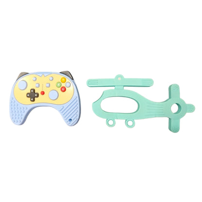 Silicone Teethers Helicopter-remote Shape