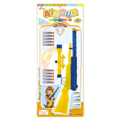 Toy Air Gun With 10 Bullets For Kids