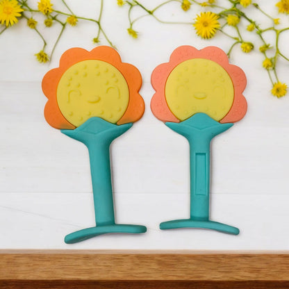 Silicone Teether Sunflower Shape